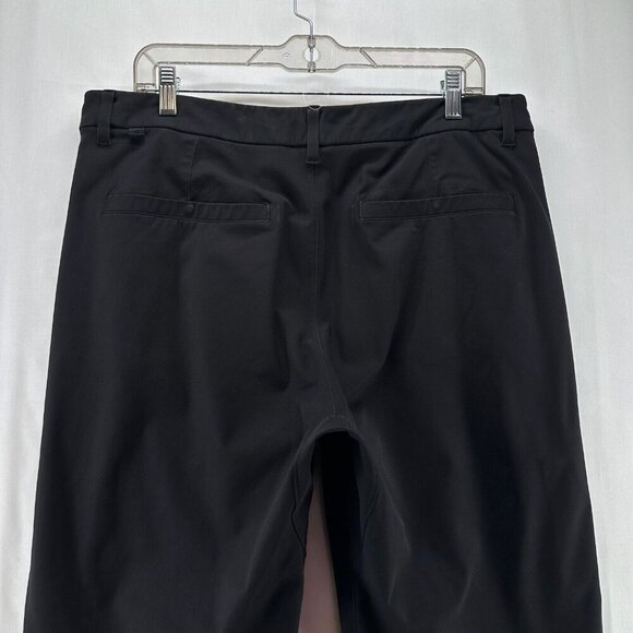 Lululemon Pants Mens Sz 36 Commission Pant Slim Warpstreme 34" Performance Black - Picture 5 of 12